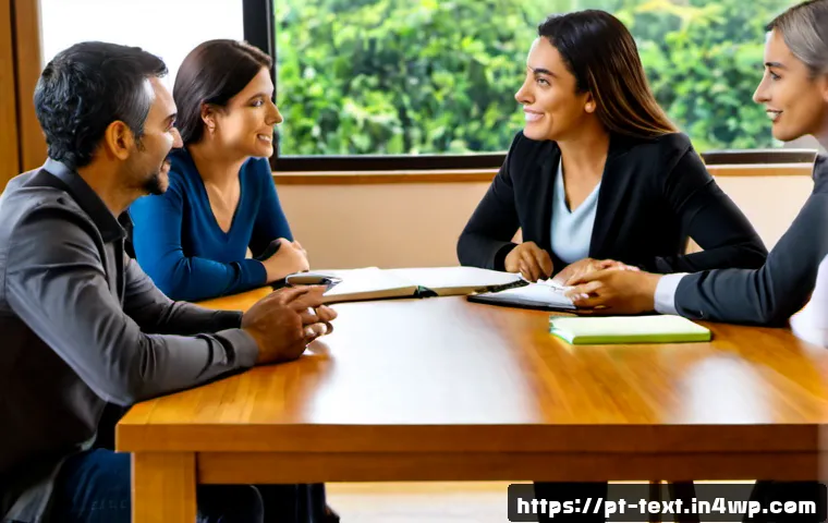 Home 15 리더십 역량 개발을 위한 팁 - Photorealistic leadership development workshop in a modern Brazilian office, confident middle-aged t...